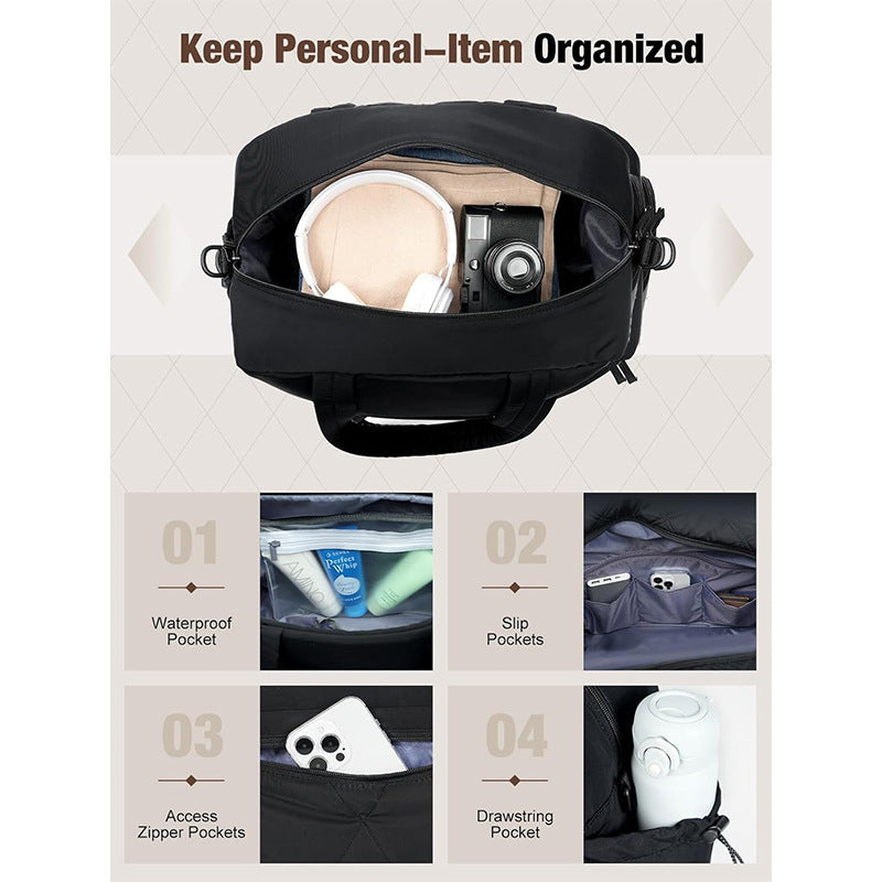 Multi-Functional Quilted Duffle Bag Kalsten