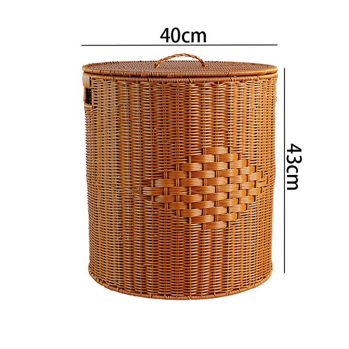 Women's Practical Storage Basket Made of Woven Material Kalsten