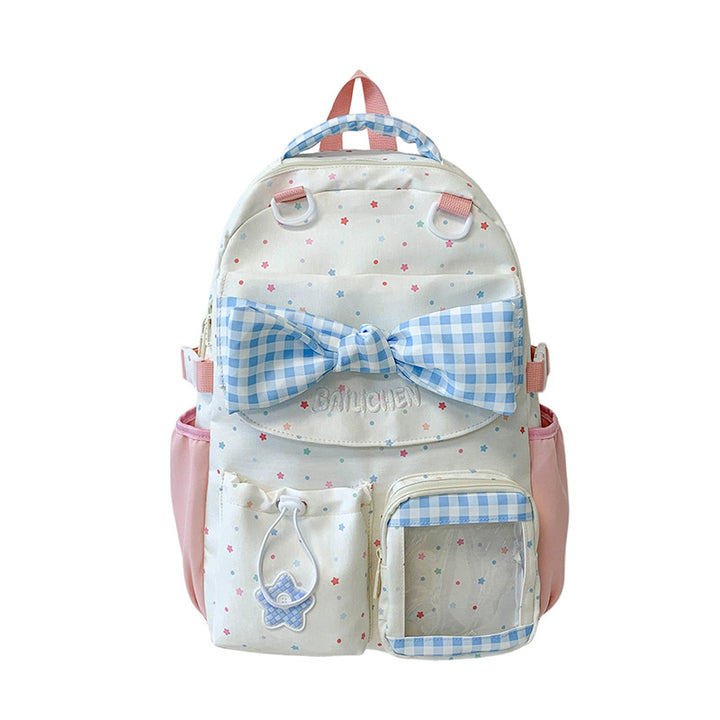 Adorable Bow-Embellished Backpack Kalsten