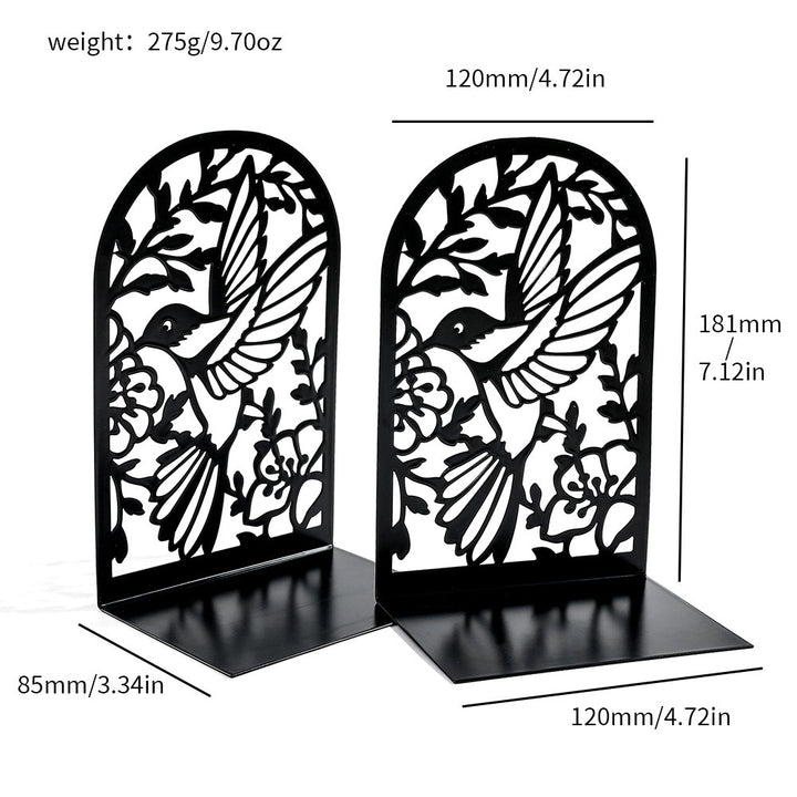 Decorative Hummingbird Bookends