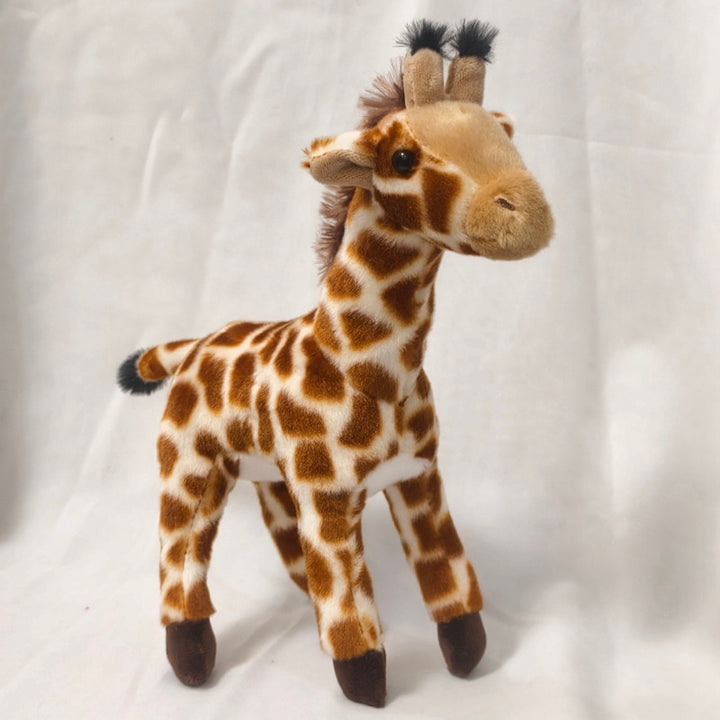 Plush Zebra Stuffed Animal with Soft Striped Fur and Realistic Mane Kalsten