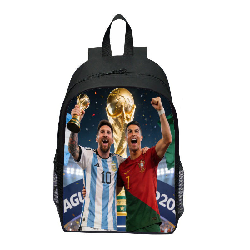 Sporty backpack with Wm trophy design Kalsten