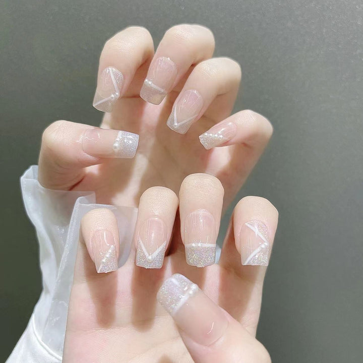 Elegant Press-On Nail Set Kalsten