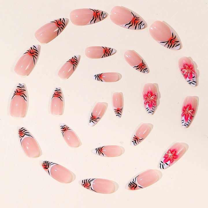 Artistic Stiletto Nail Design Kalsten