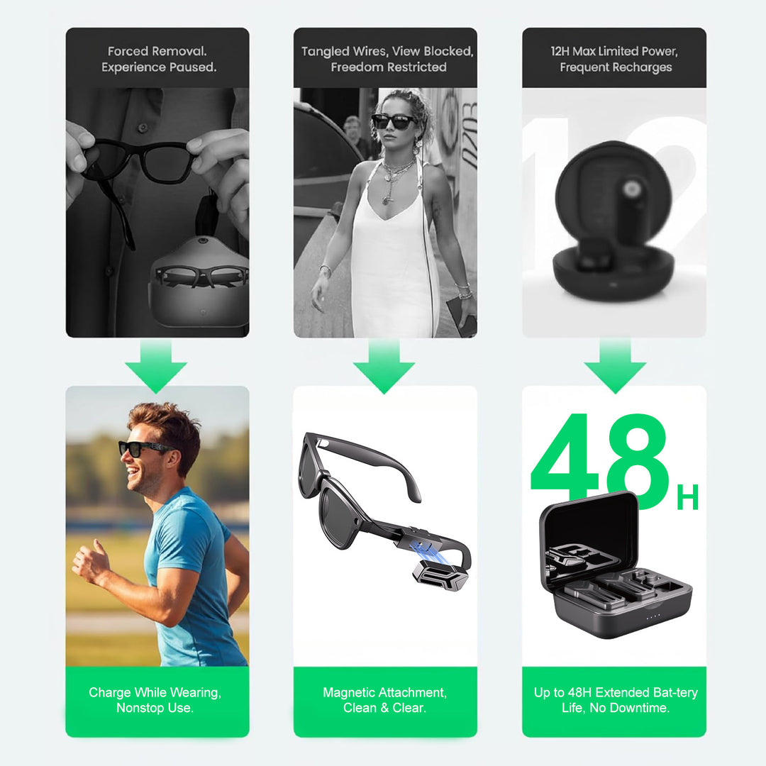 Intelligent sunglasses with integrated Bluetooth speaker Kalsten