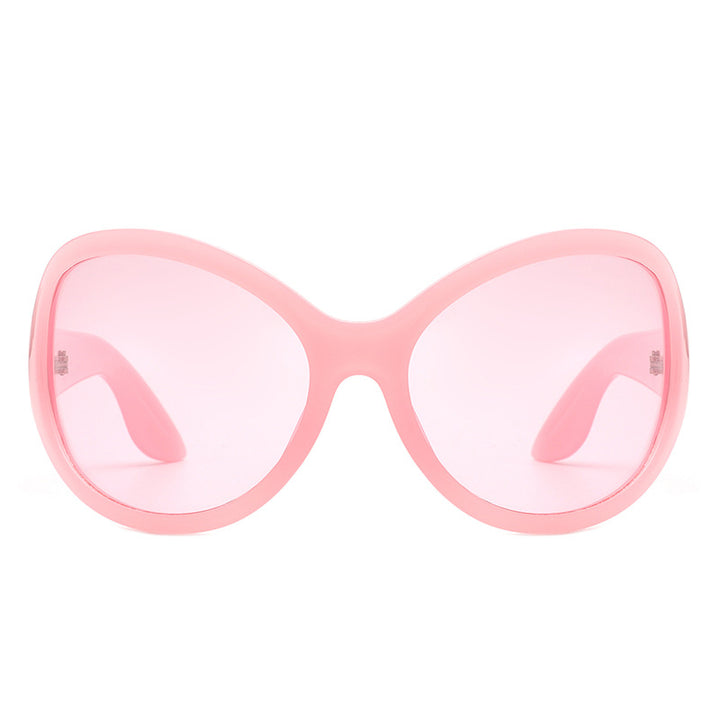 Ladies sunglasses in a stylish butterfly design with UV protection and wide frame Kalsten