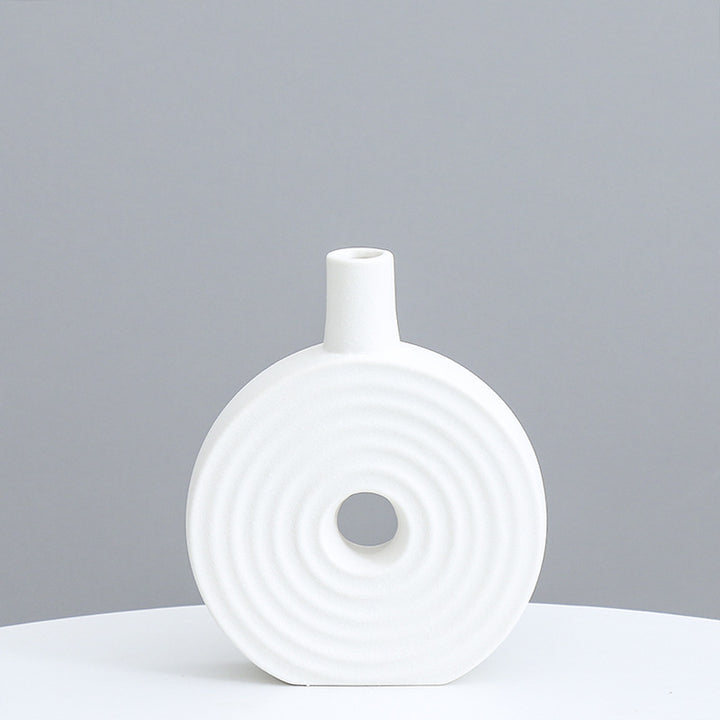 Decorative Round Ceramic Vase Kalsten