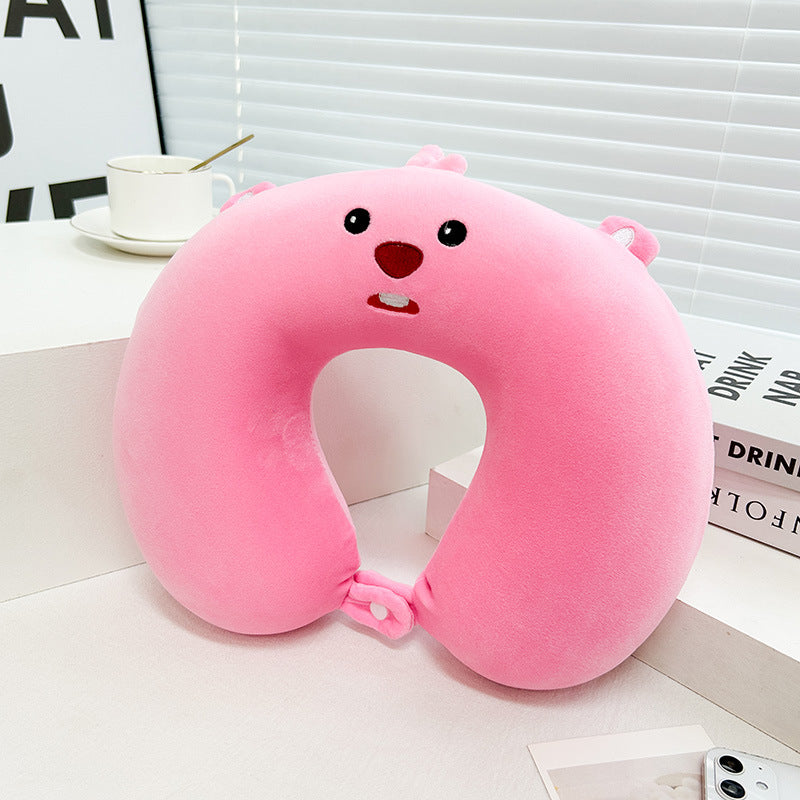 Women's Neck Support Pillow with Playful Design Kalsten