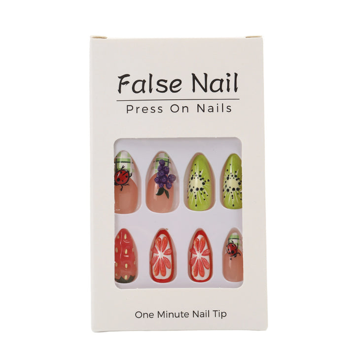 Creative and cheerful art nails Kalsten