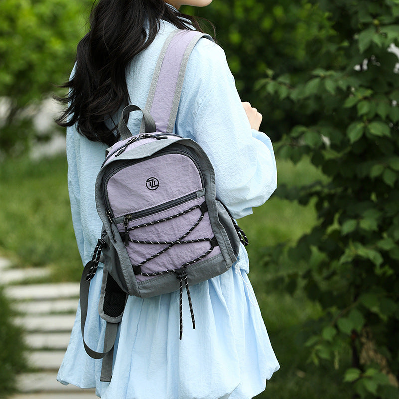 Stylish Multi-Functional Backpack with Mesh Accents Kalsten