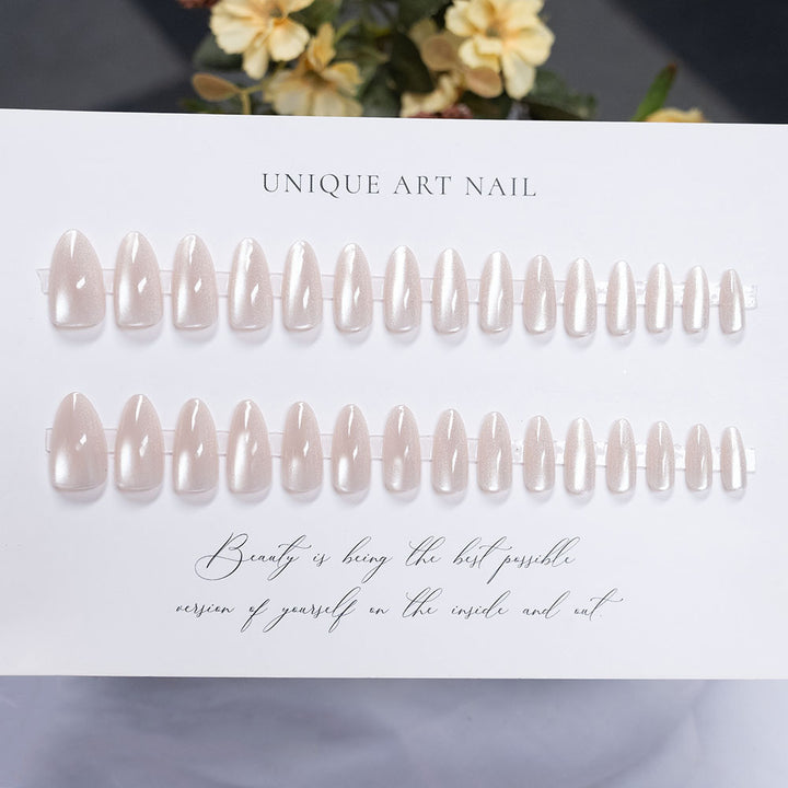 Glittering Ombre Stiletto Press-On Nails