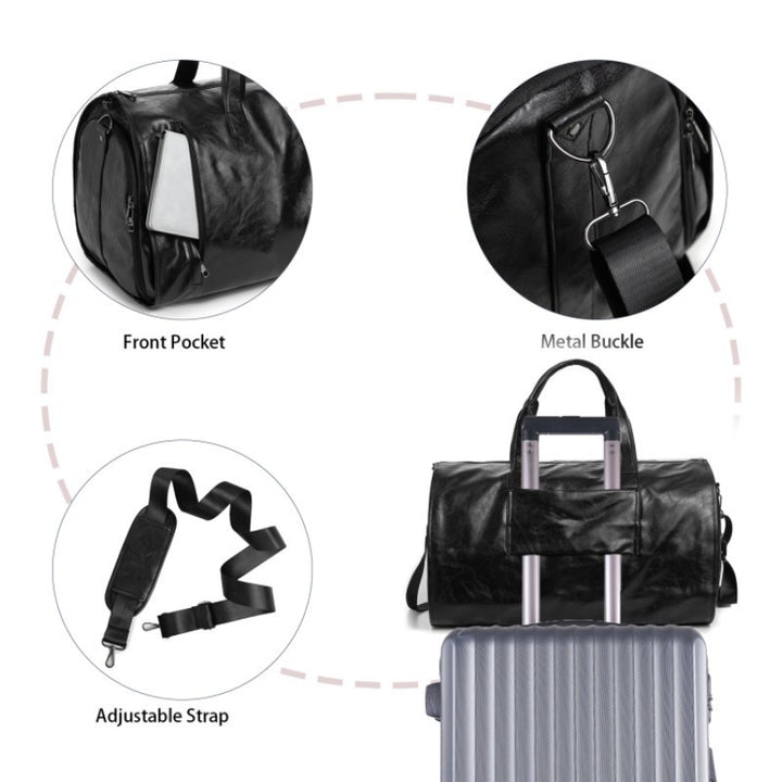 Elegant Sports Bag with Removable Shoulder Padding Kalsten