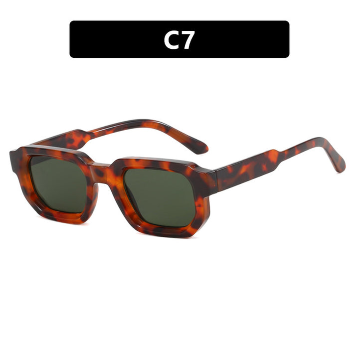 Women's modern sunglasses in innovative rectangular design Kalsten