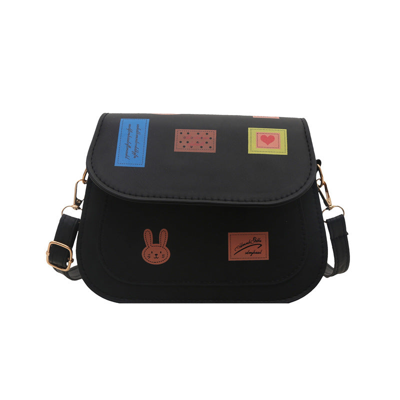 Playful Illustrated Crossbody Bag