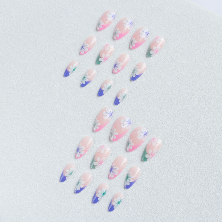 Floral Acrylic Nail Art Design Kit