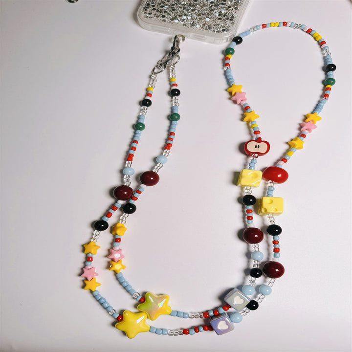 Fun-Themed Beaded Eyewear Chain Kalsten