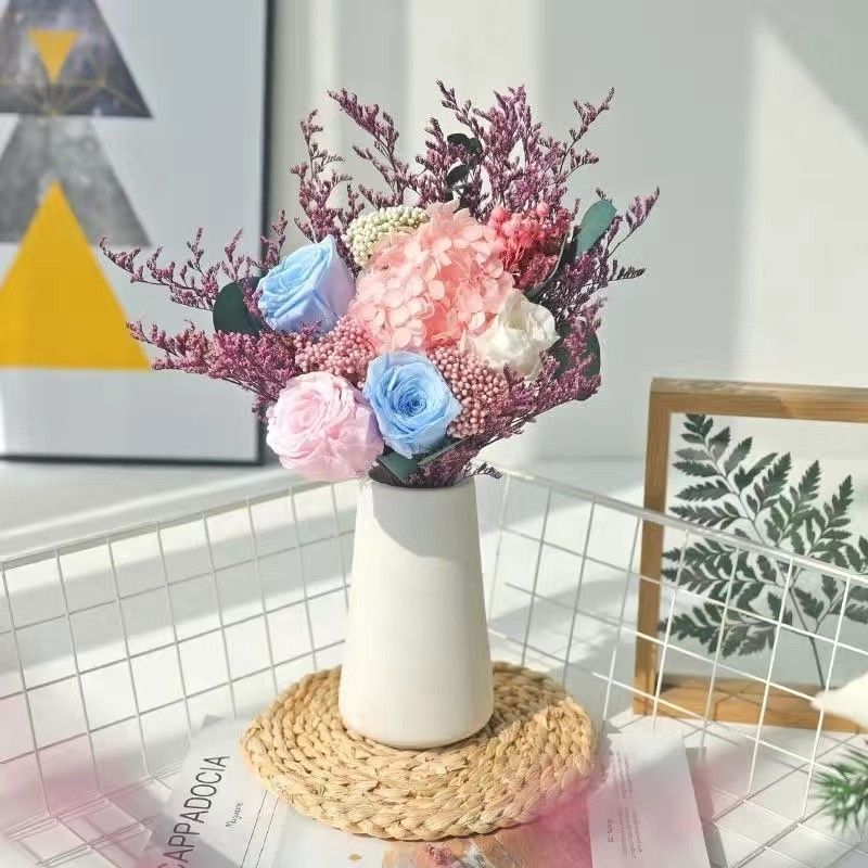 Elegant Decorative Faux Floral Arrangement
