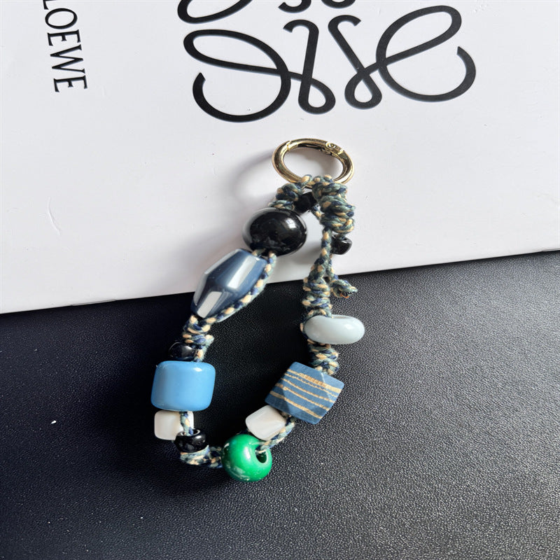 Decorative Beaded Charm Keychain Kalsten 1790135561