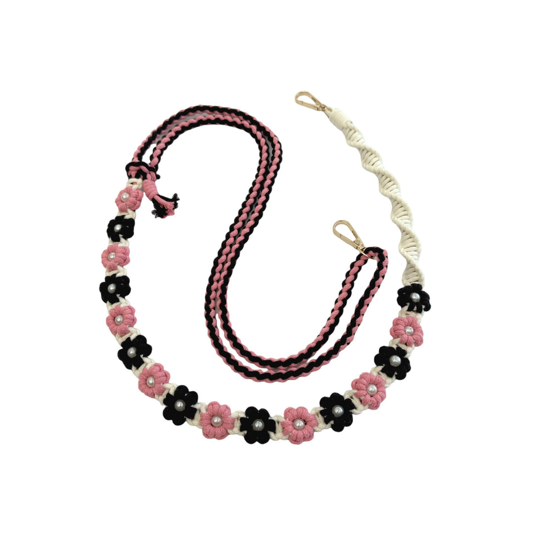 Stylish Floral Embroidered Dog Leash Kalsten