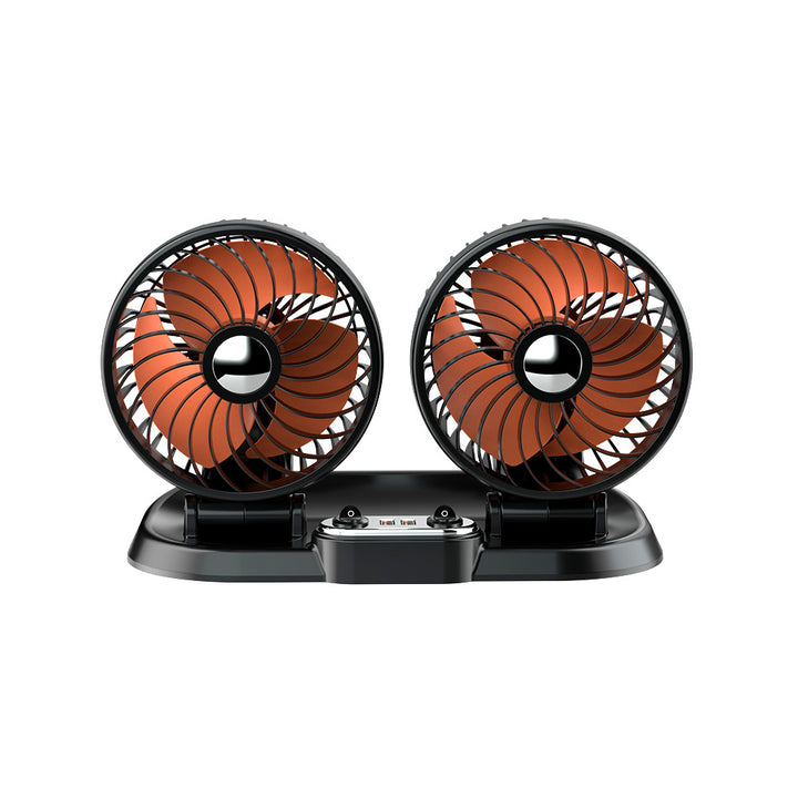Dual-Head Portable Car Ventilation Fan Kalsten