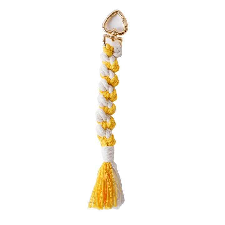 Decorative Macramé Keychain Holder Kalsten