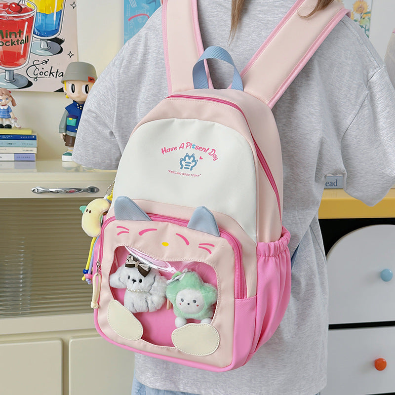 Cute Cat-Themed Backpack Kalsten