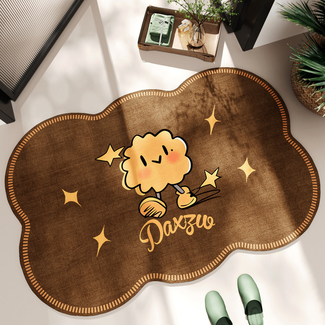 Cartoon-Themed Decorative Area Rug
