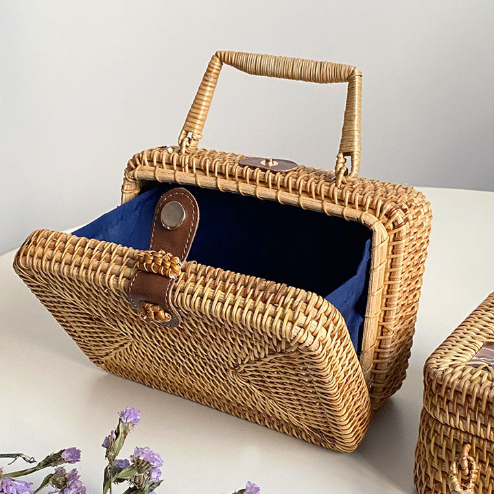 Handwoven basket bag Kalsten