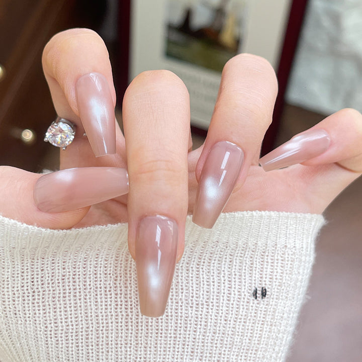 Premium Long Press-On Nail Set Kalsten