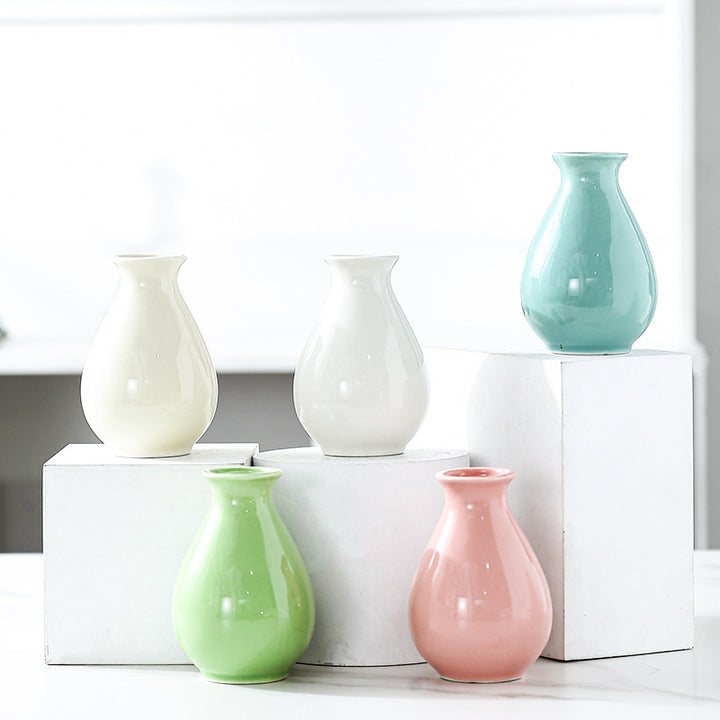 Contemporary Teardrop-Shaped Ceramic Decor Kalsten