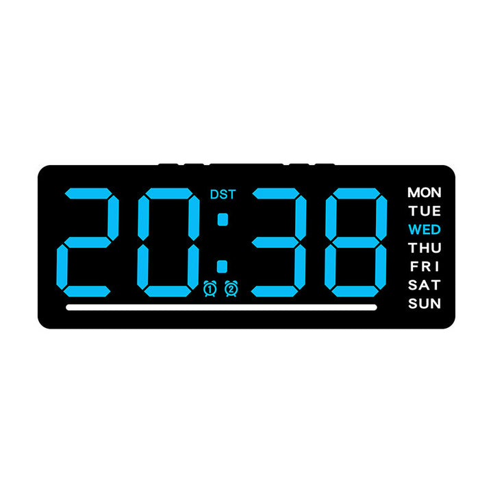 Digital LED Alarm Clock with Large, Clear Display and Multiple Alarm Functions Kalsten
