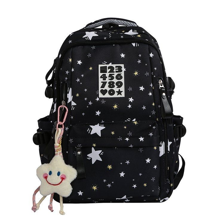 Playful backpack with star motifs and practical functions Kalsten
