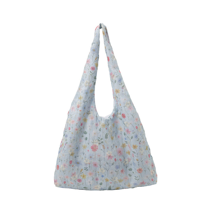 Practical Flower Print Tote Bag Kalsten