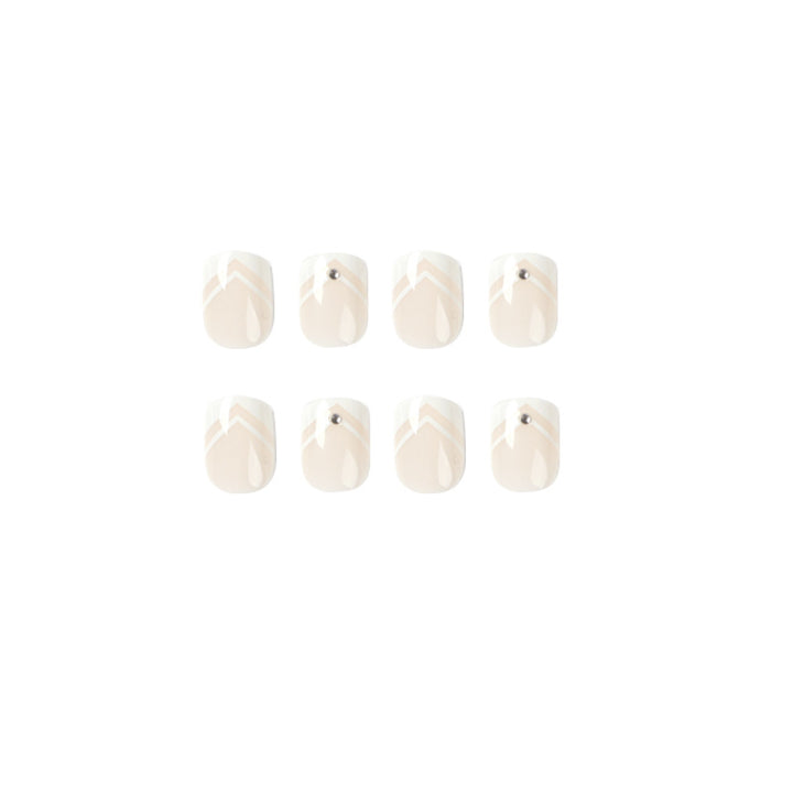 Artful Nail Art with Modern Design and Geometric Accents Kalsten