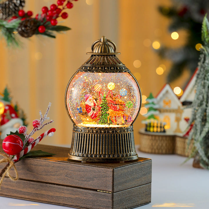 Decorative LED Snow Globe Lantern Kalsten