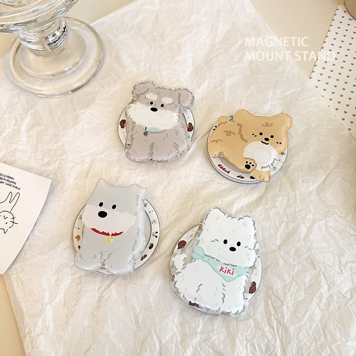 Magnetic smartphone holder in cute dog design Kalsten