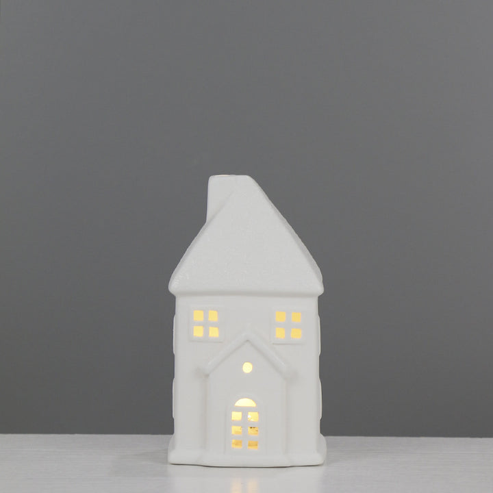 Decorative House-Shaped Ceramic Night Light Kalsten