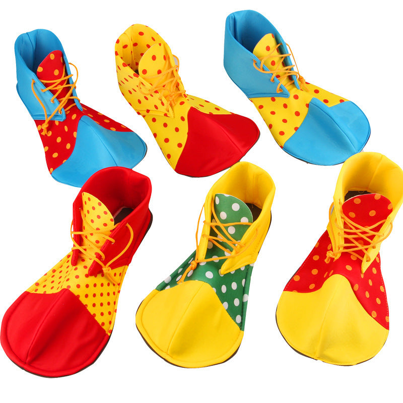 Fun Clown Costume Shoes