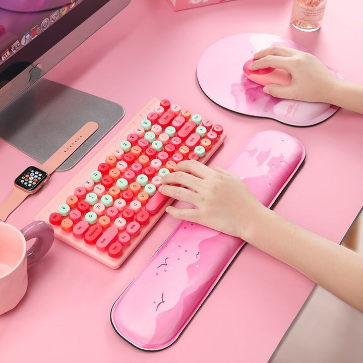 Ergonomic Mouse Pad with Wrist Support