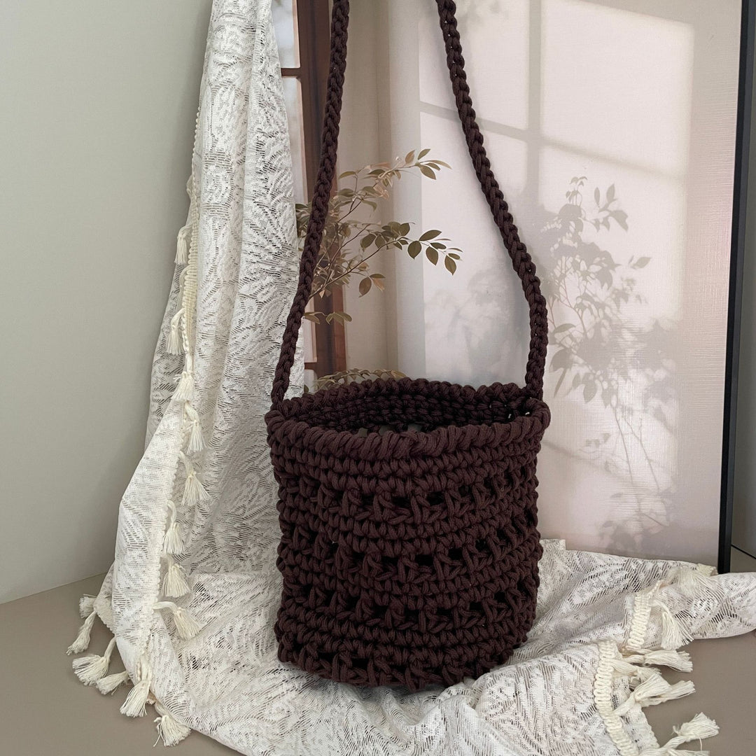 Macrame Handbag in Boho Style Kalsten