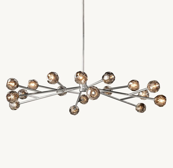 Modern Floral Chandelier