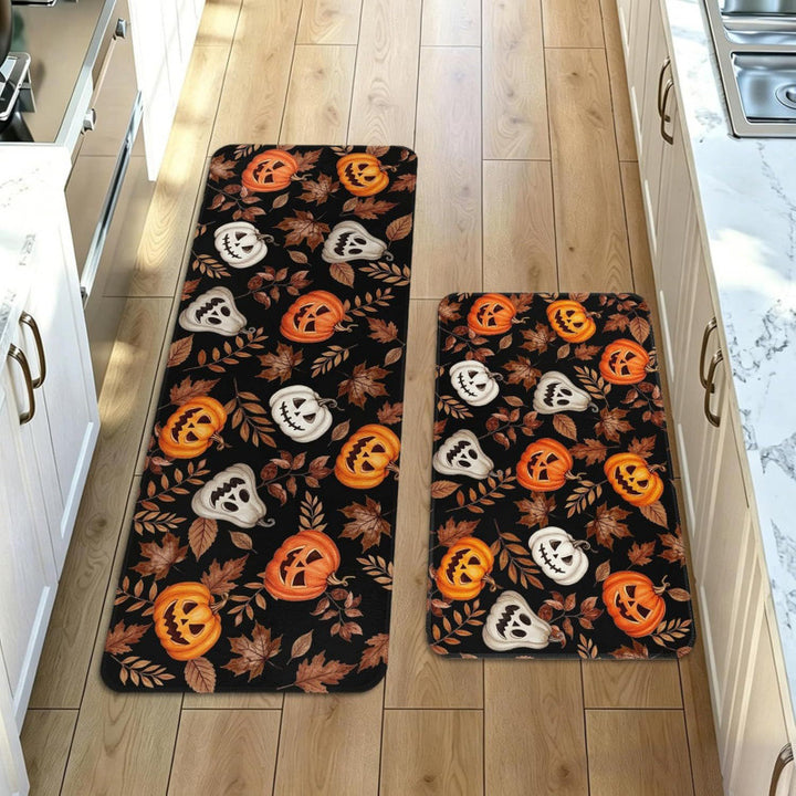 Floral Pattern Kitchen Comfort Mat Set Kalsten