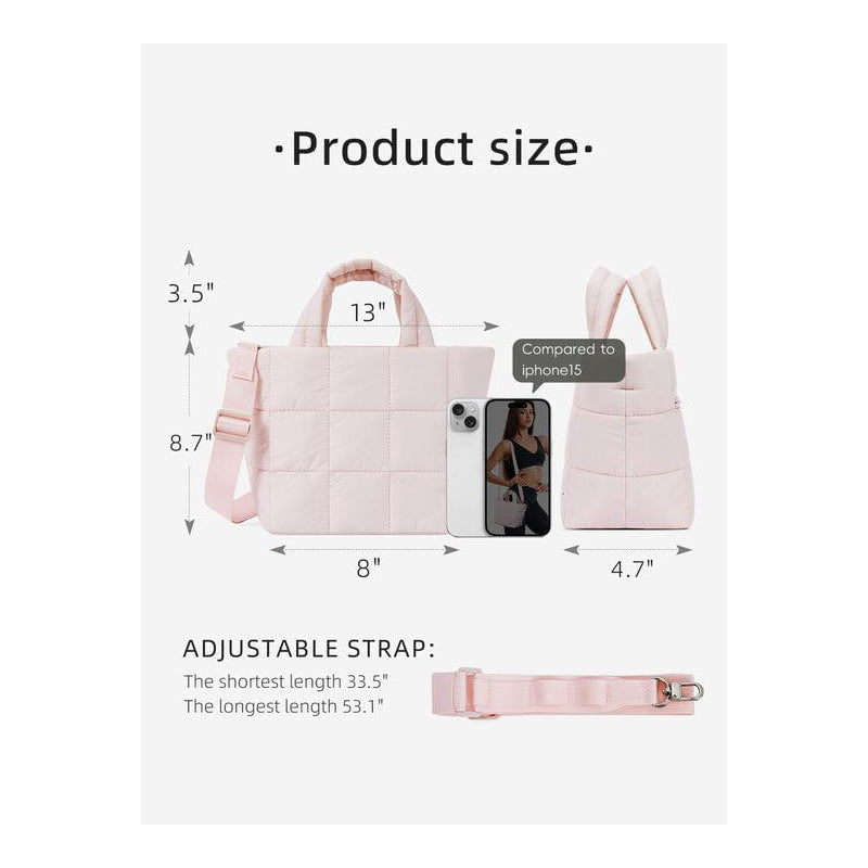 Stylish and Padded Tote Bag Kalsten