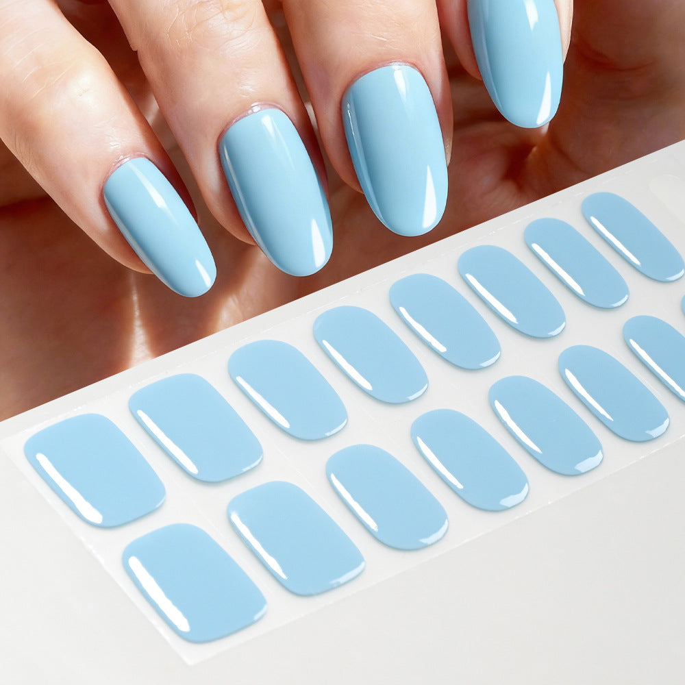 High-Gloss Gel Nail Wraps