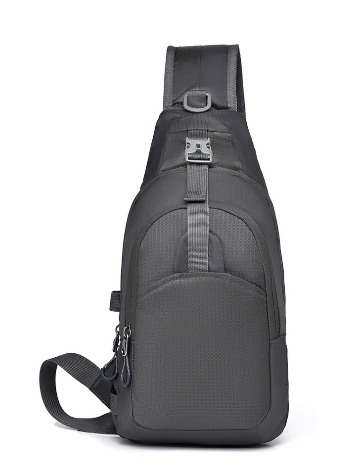 Sling backpack with comfortable back padding and many compartments Kalsten