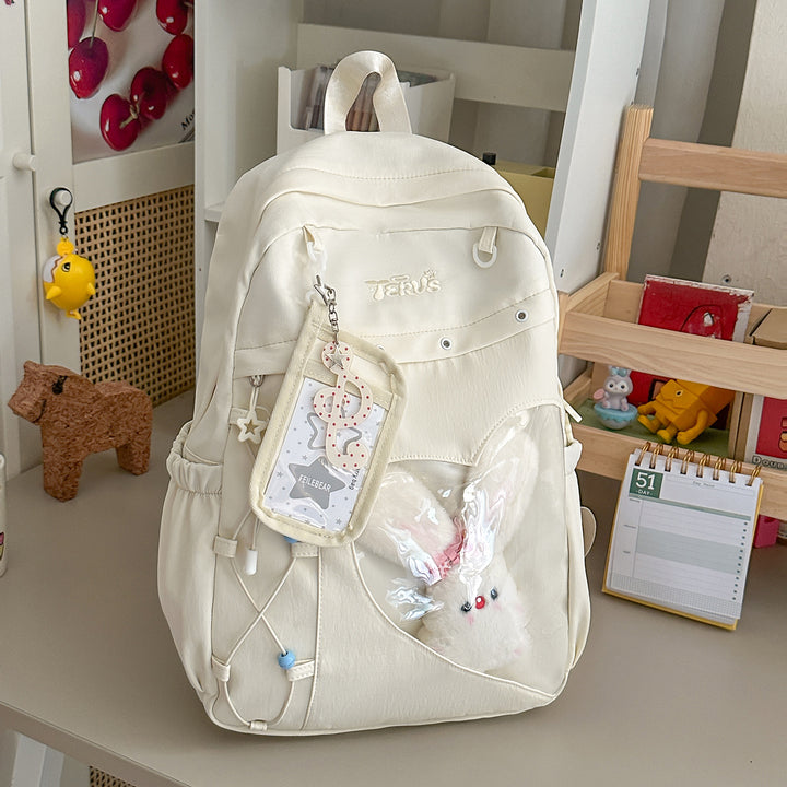 Cute Character-Themed Transparent Backpack Kalsten