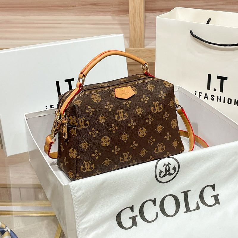 Elegant Monogrammed Handbag