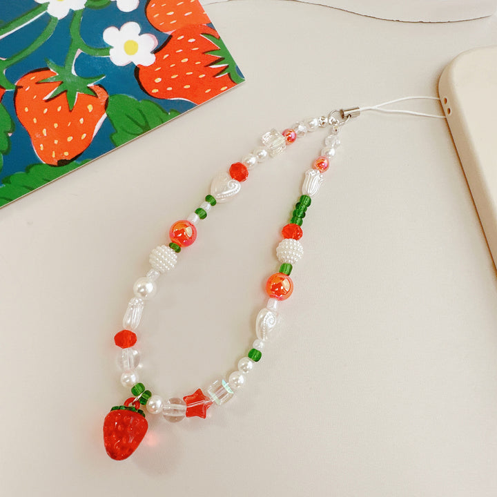Beaded Fruit Charm Eyewear Chain Kalsten