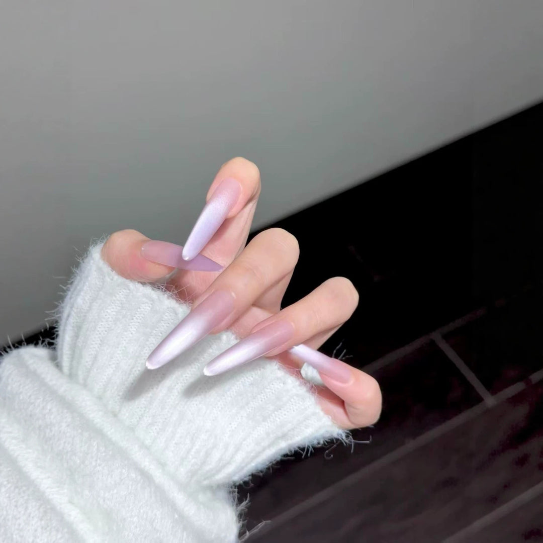 Ombre Stiletto Nail Extensions
