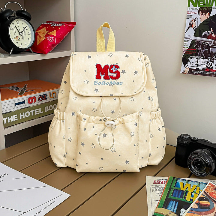 Stylish Star-Embellished Backpack Kalsten 1791205507